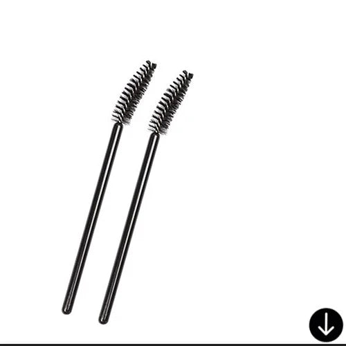 New Make Up brush 50pcs/lot Durable Micro Disposable Eyelash Extension Individual Applicators Mascara wand Brush For Women