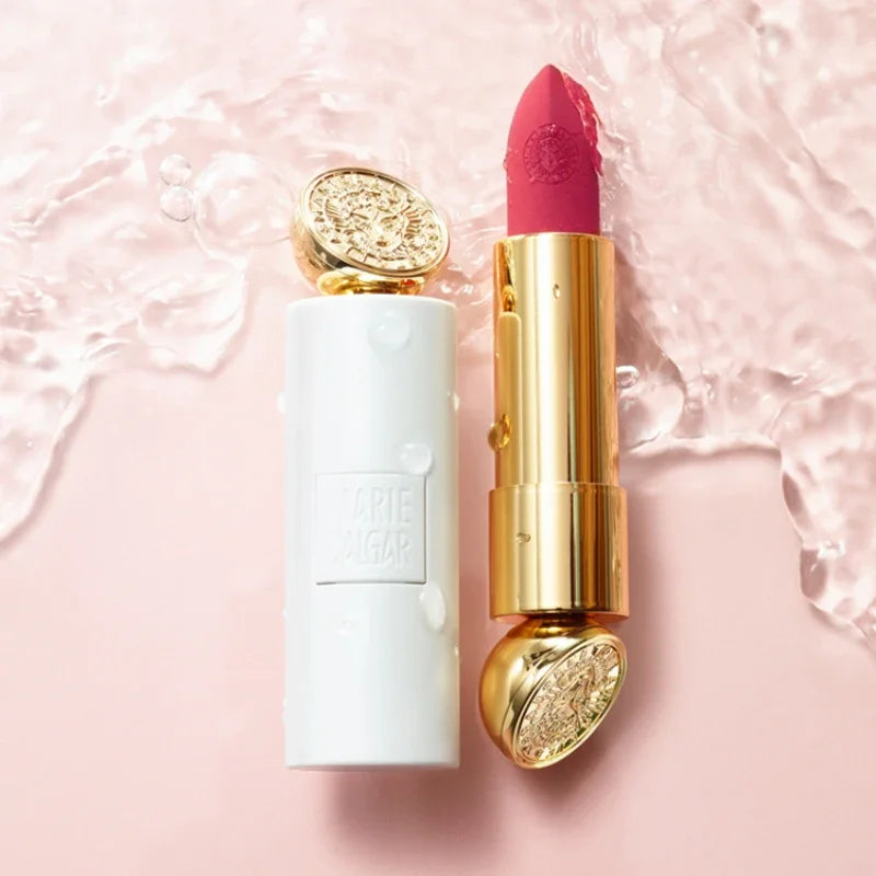 UV Perfect Suncream Small White Tube Female Student Matte Finish Moisturizing and Nourishing Lipstick Cameo Paste