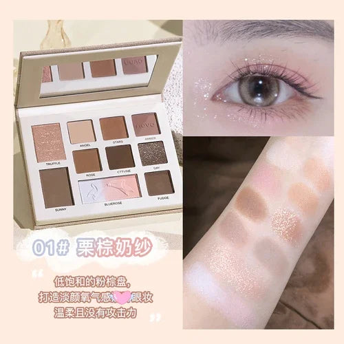 yj Eye Shadow Plate Highlight Blush Eye Shadow Repair Makeup Palette Eye Shadow New