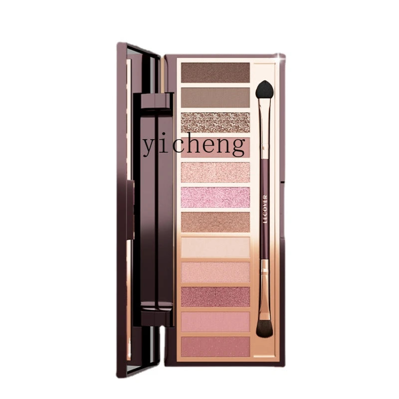 Xl Eye Shadow Comprehensive Plate Eye Shadow Repair Blush Makeup Palette Shiny Earth Color