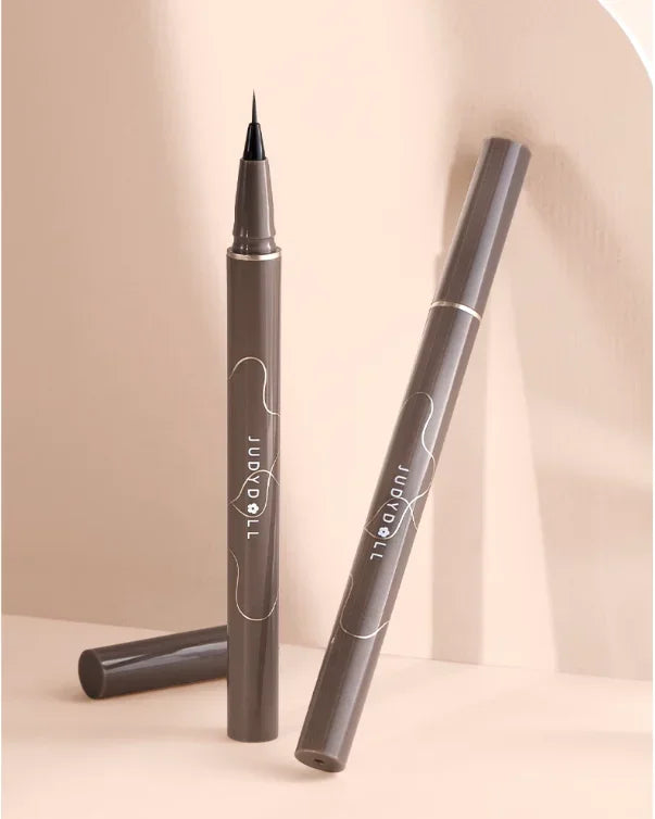 Judydoll Liquid Eyeliner Very Fine Quick-Drying Waterproof Not Smudge Brown 0.014mm