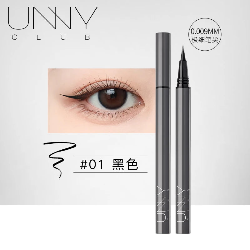 Unny Official Flagship Store Liquid Eyeliner Eyeliner Waterproof Smear-Proof Makeup Novice Easy Painting Student Authentic